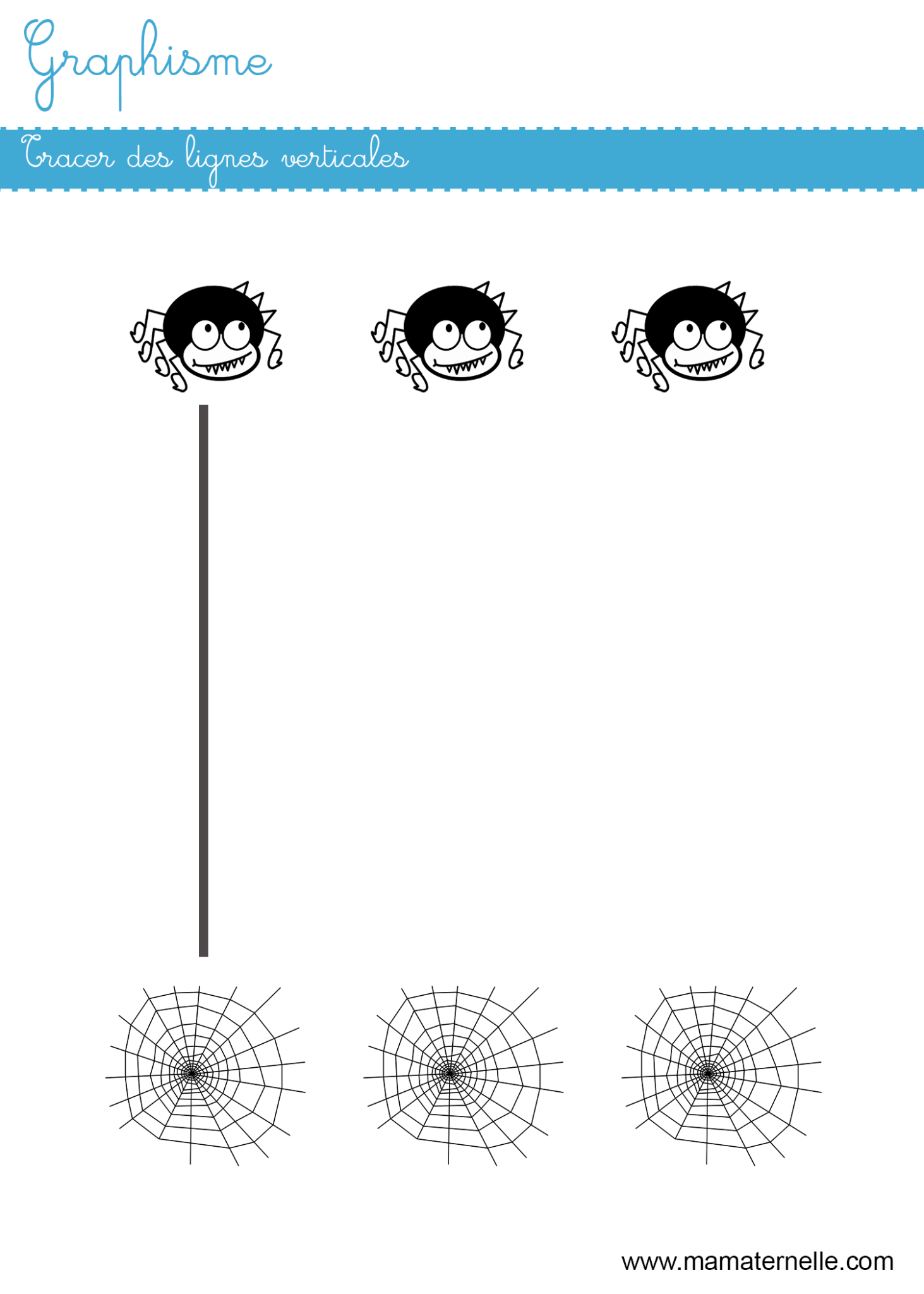 Graphisme Tracer Des Traits Verticaux Ma Maternelle vrogue.co
