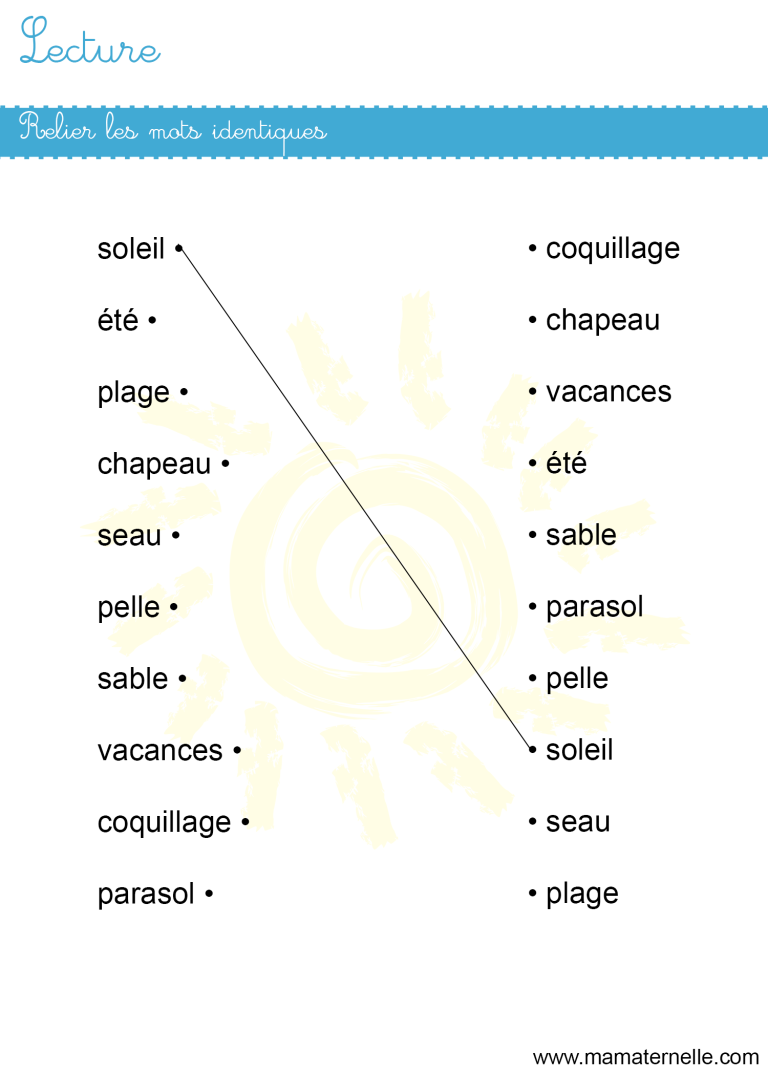 Les mots en K Ma Maternelle