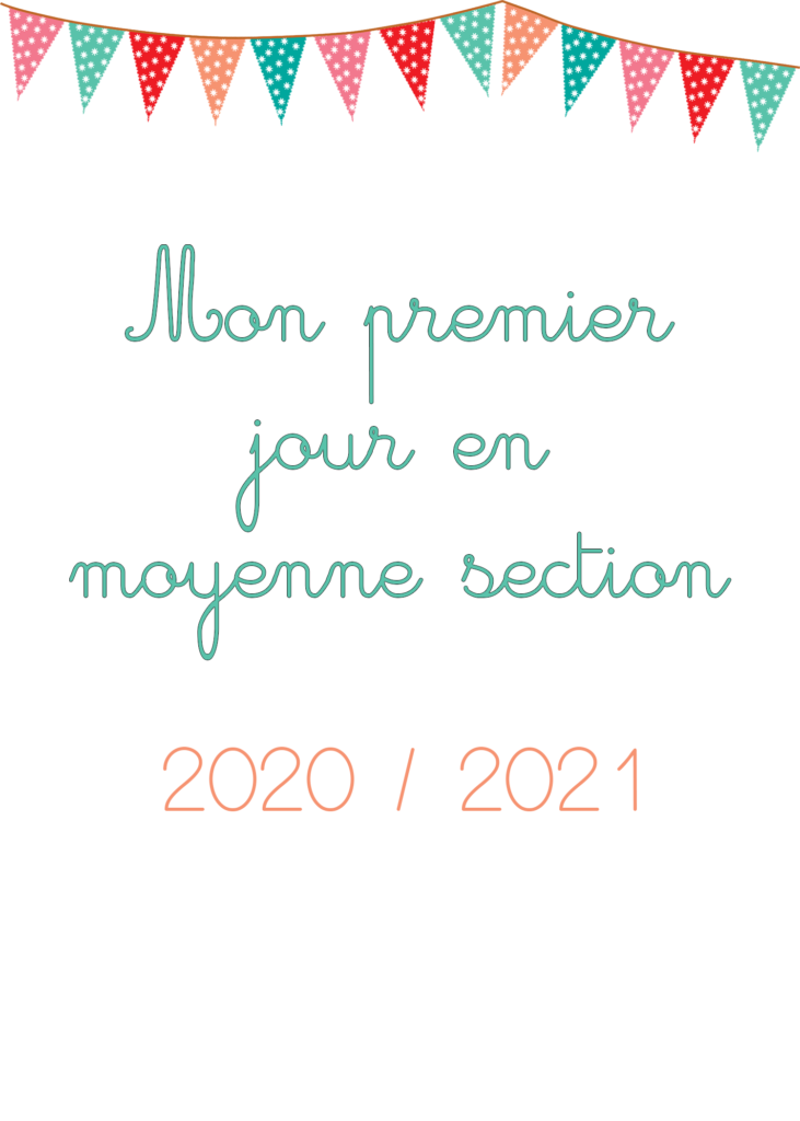 Moyenne section - Mon premier jour en MS