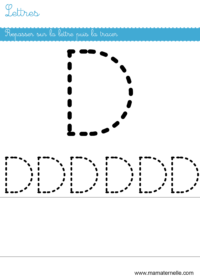 Petite section - Lettres : recopier la lettre