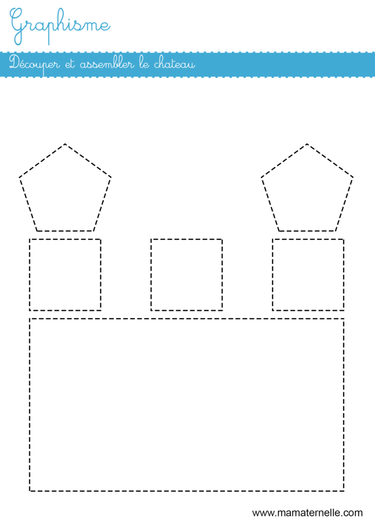 Grande section - Graphisme : découper et assembler