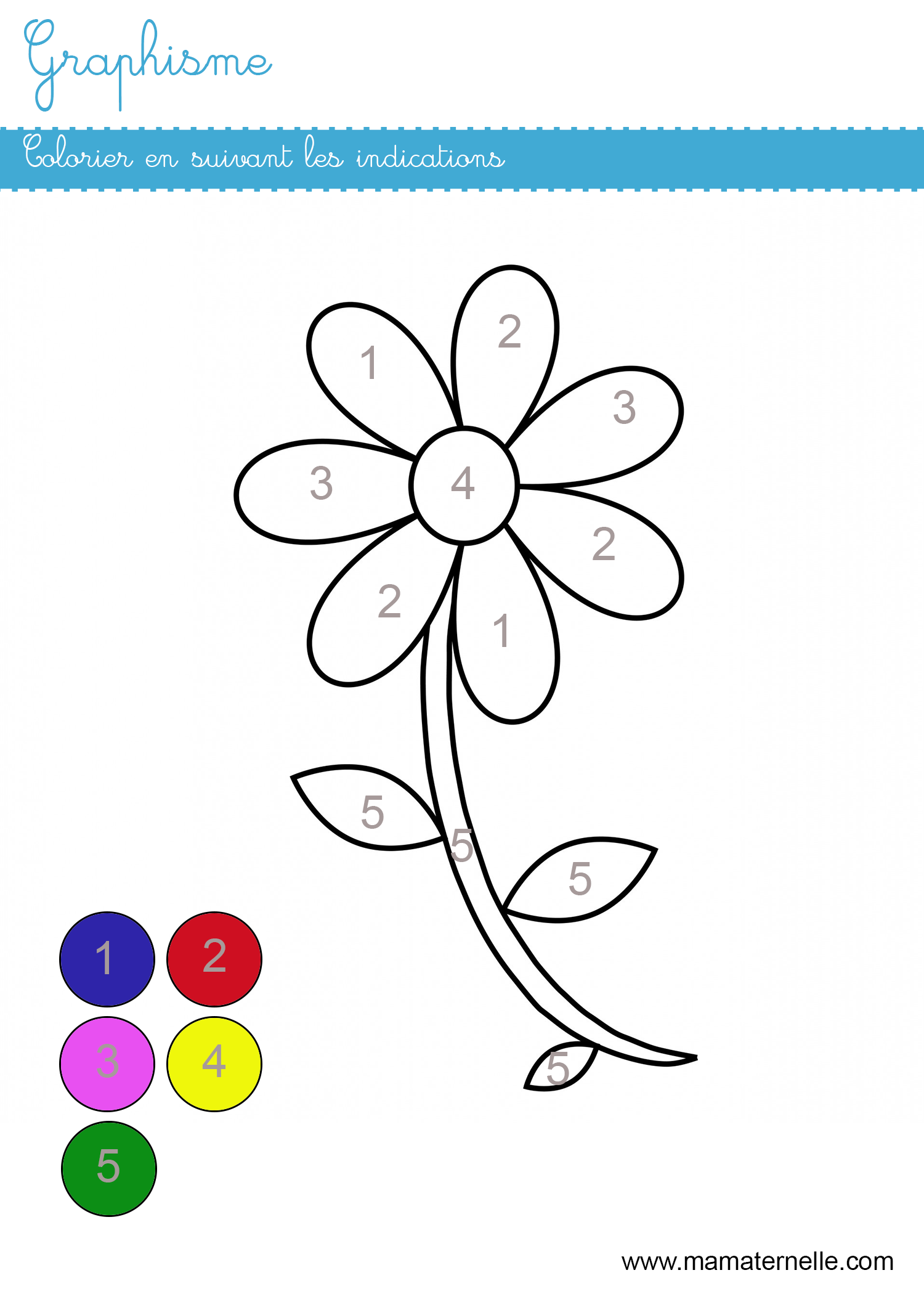 Coloriage maternelle petite section
