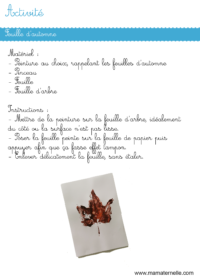 Activités - Activité : fantôme d’Halloween