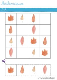 Grande section - Mathématiques : compter puis relier