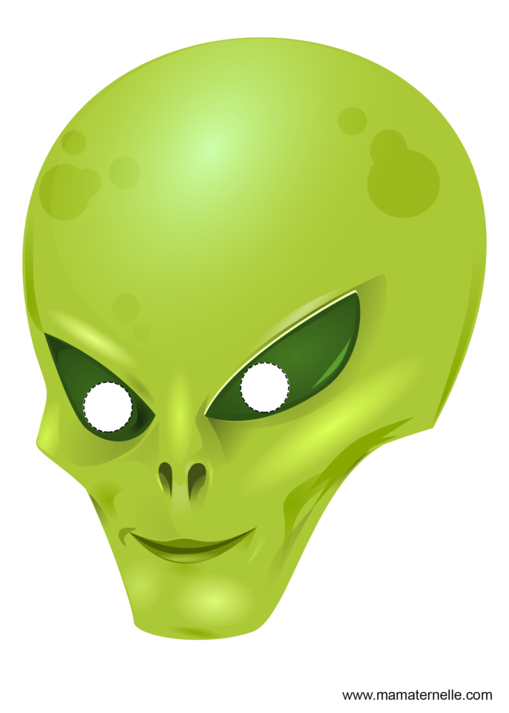 masque carnaval alien
