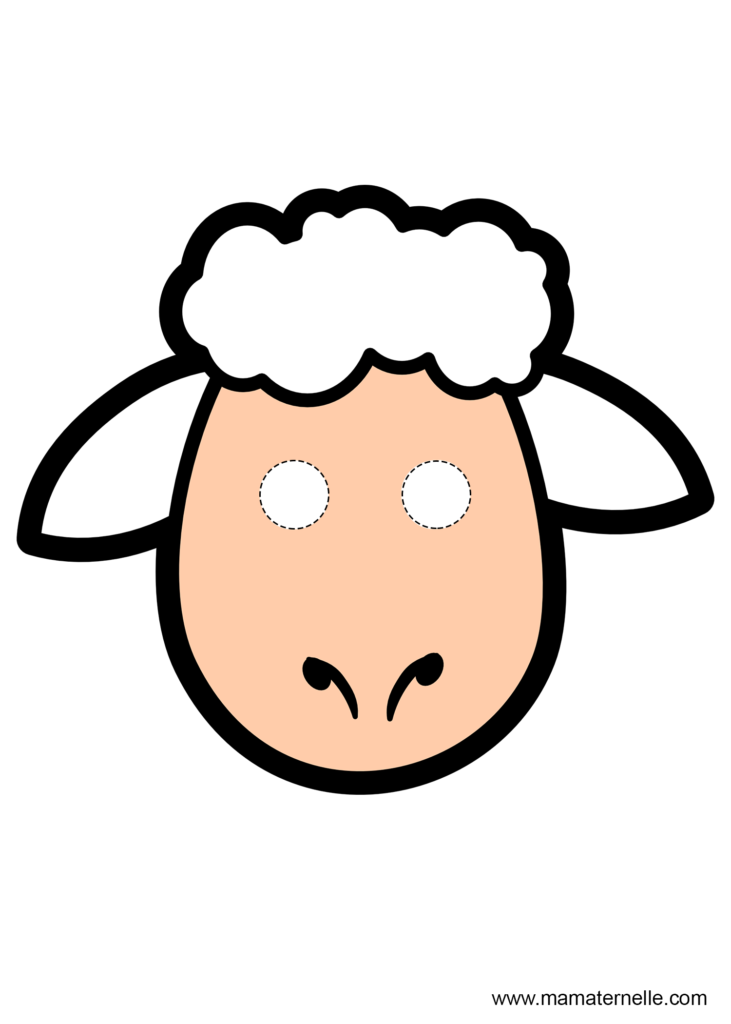 masque carnaval mouton