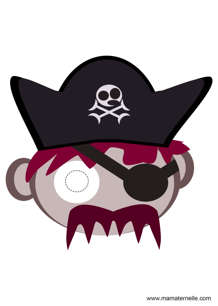 masque carnaval pirate