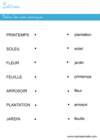 Moyenne section - Graphisme : tracer des lignes