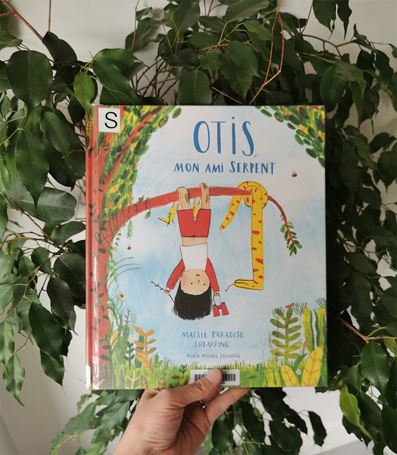 Blog - Livre : Otis mon ami serpent