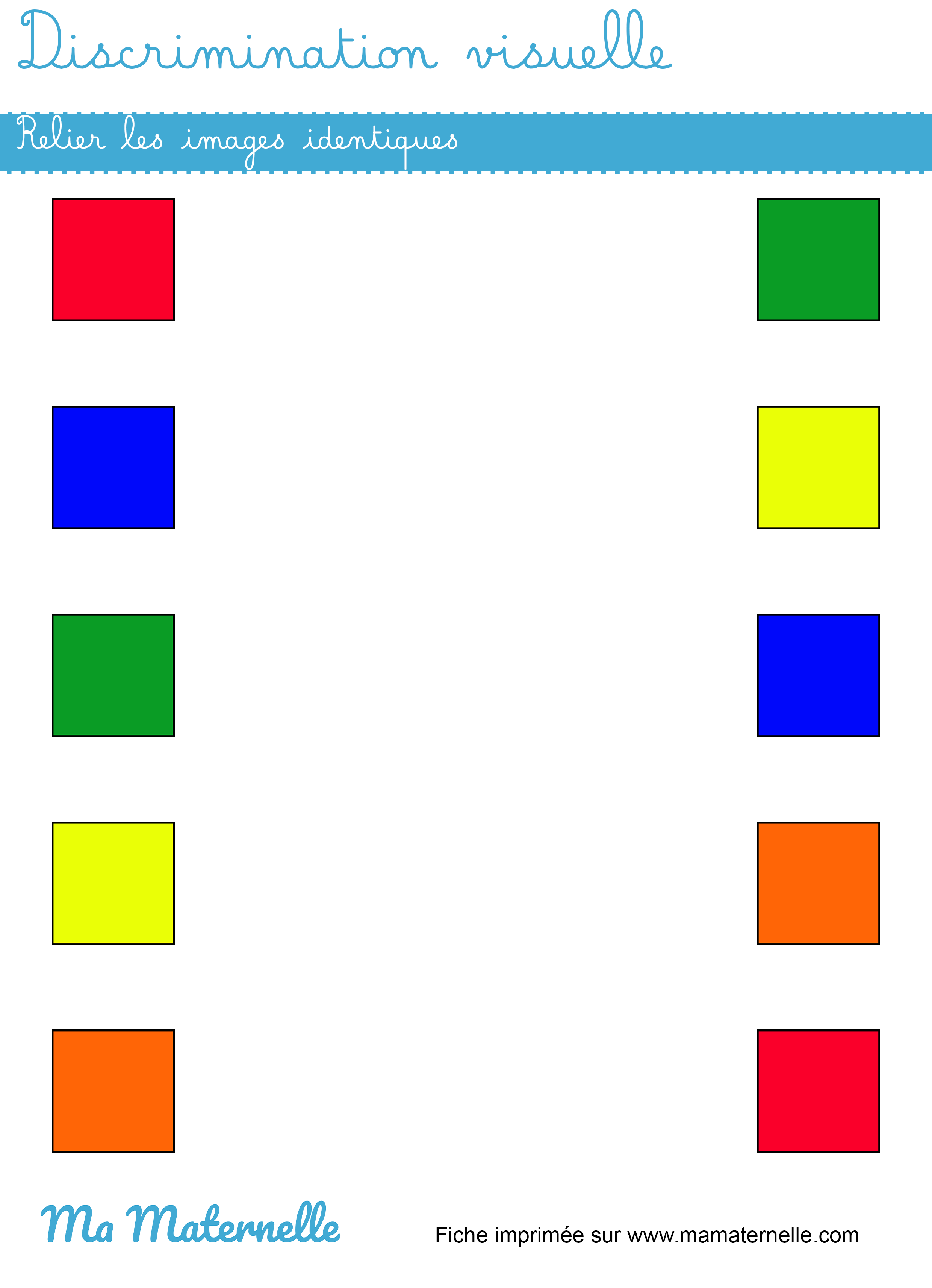 Couleurs De Base Pour La Maternelle