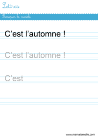 Grande section - Lettres : retrouver les syllabes
