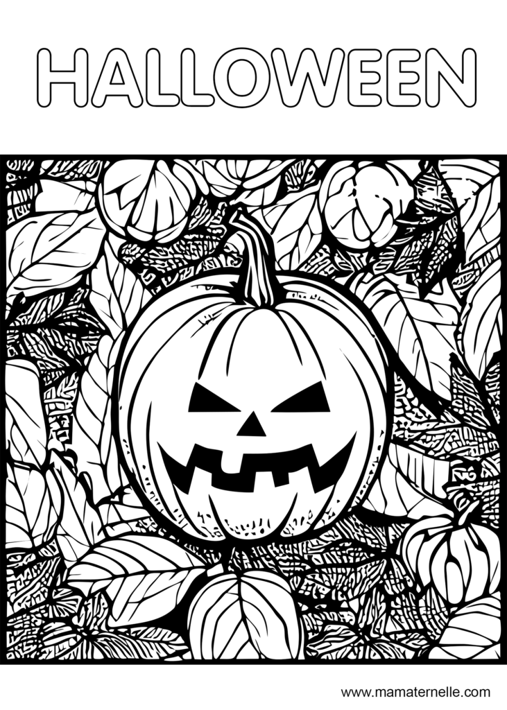 Activités - Coloriage pour Halloween