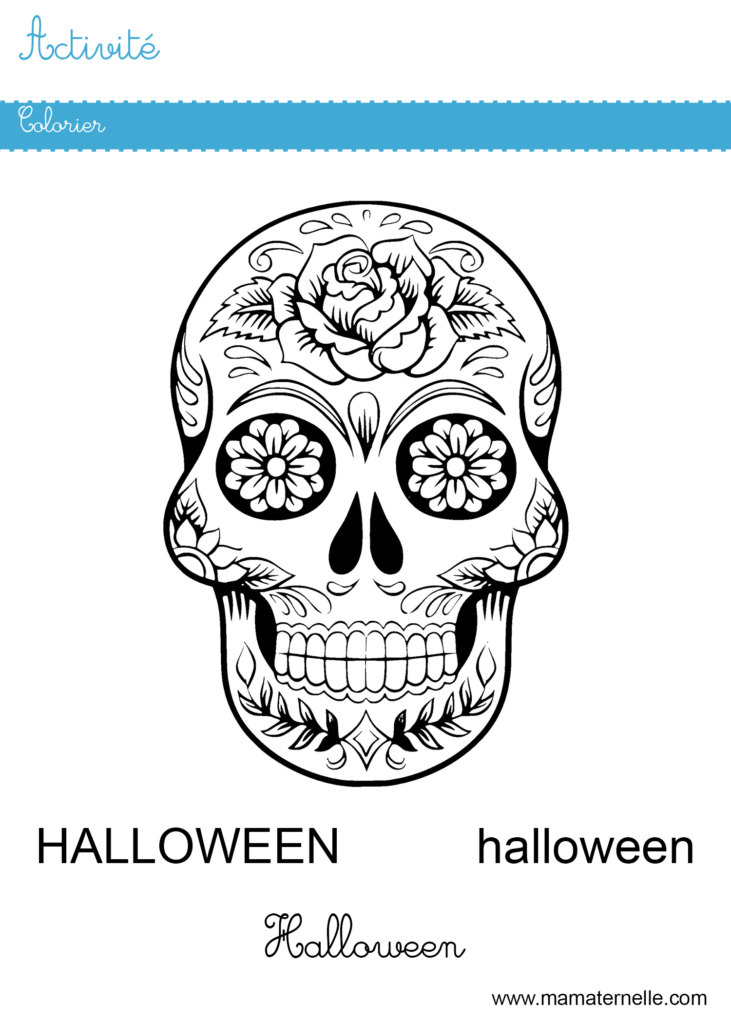 Activités - Coloriage pour Halloween