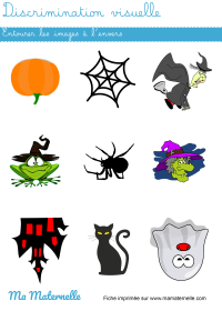Activités - Coloriage pour Halloween