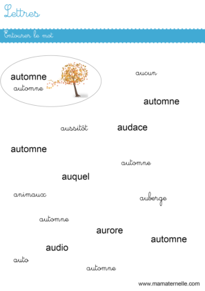 presentation grande section