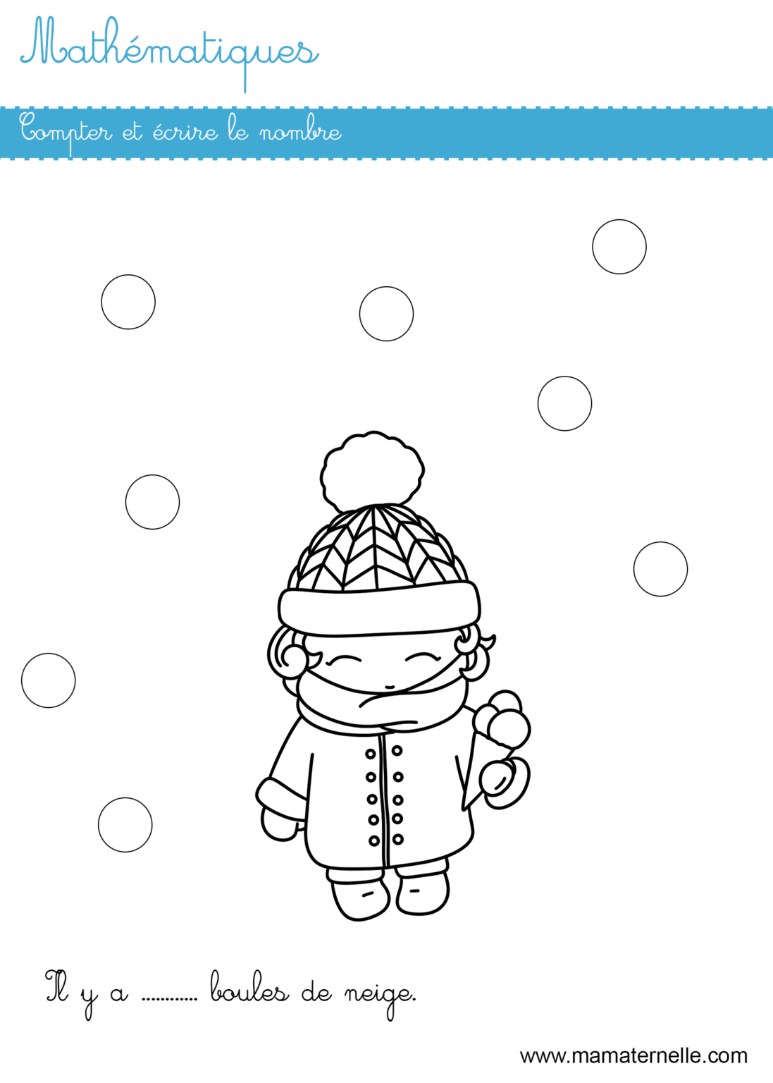 Mathématiques : compter et écrire le nombre - Ma Maternelle