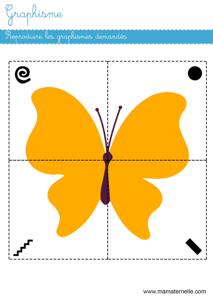 Grande section - Graphisme : reproduire