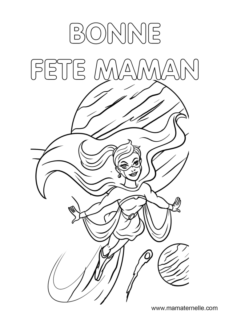 Activités - Coloriage : bonne fête