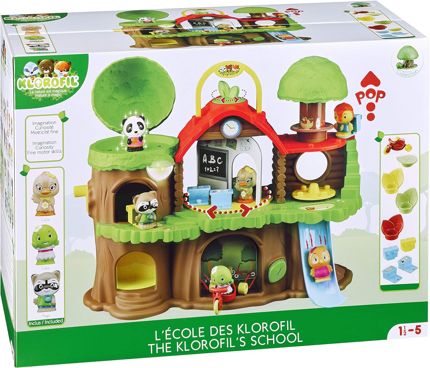 VULLI KLOROFIL ARBRE Magique TREE TOTS Lot Personnages RUCHE MERVEILLEUSE EUR 14,99 - FR