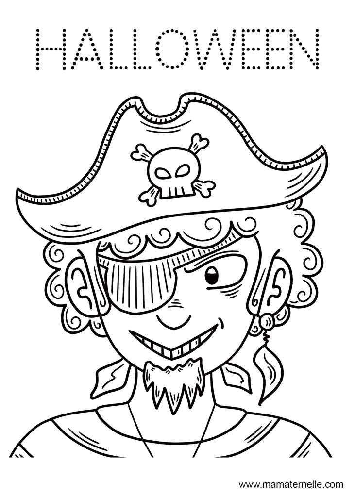 Activités - Activité : coloriage Halloween