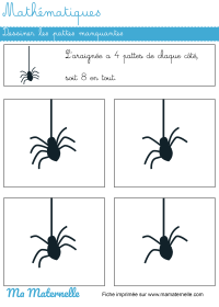 Grande section - Graphisme : repasser sur les pointillés
