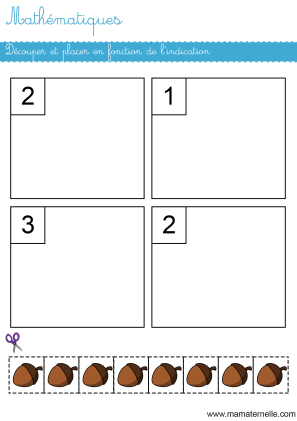 Exercices de Petite section - Ma Maternelle