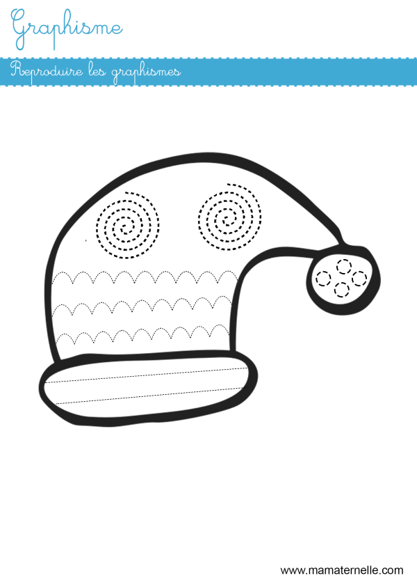 Graphisme : reproduire les graphismes - Ma Maternelle