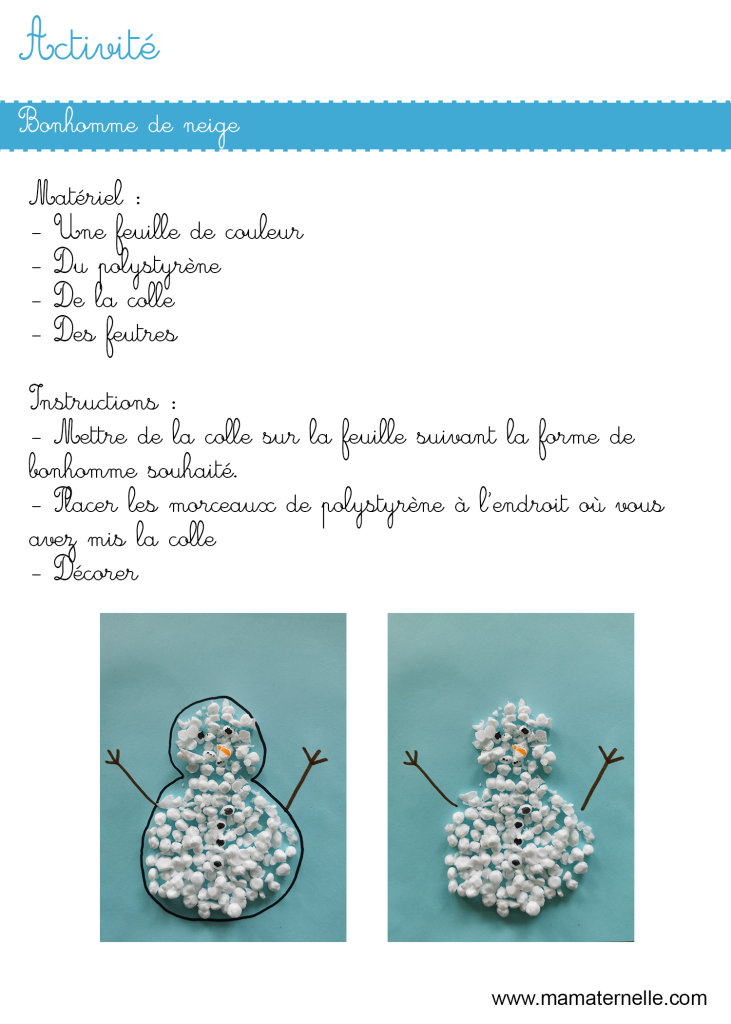 Blog - 5 activités sur le thème de l’hiver