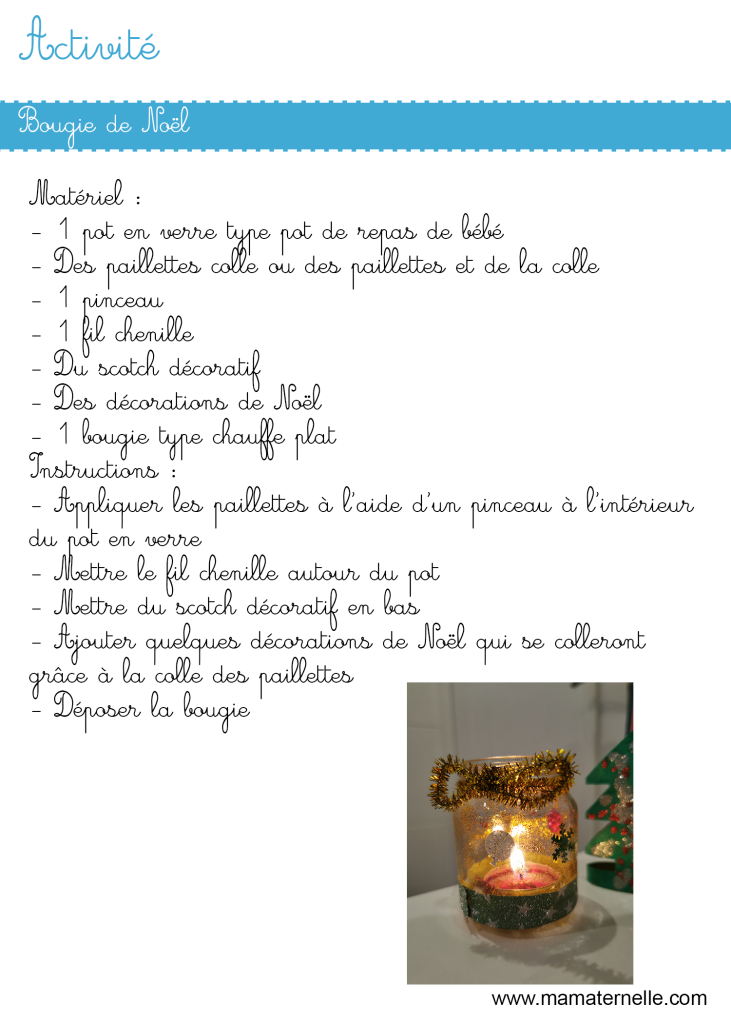 Blog - 10 activités de Noël pour les enfants de maternelle