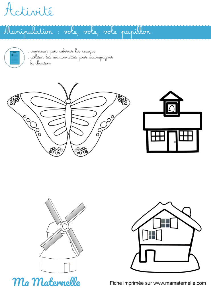Activités - Activité : manipulation vole papillon