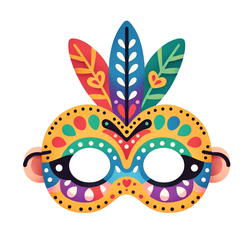 Blog - 5 masques à imprimer pour le carnaval