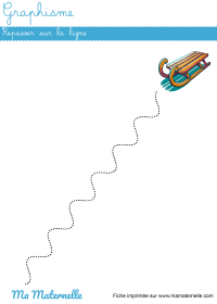 Grande section - Graphisme : tracer la spirale