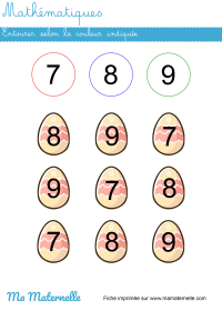 Grande section - Discrimination visuelle : faire correspondre les formes