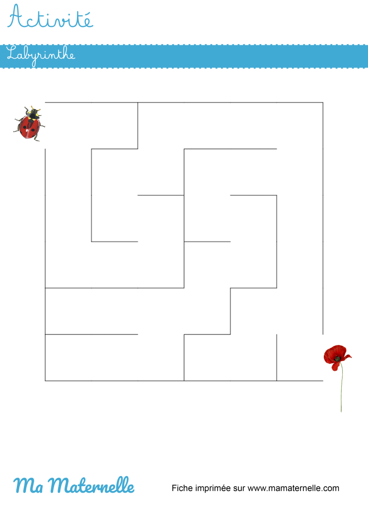Activités - Activité : labyrinthe