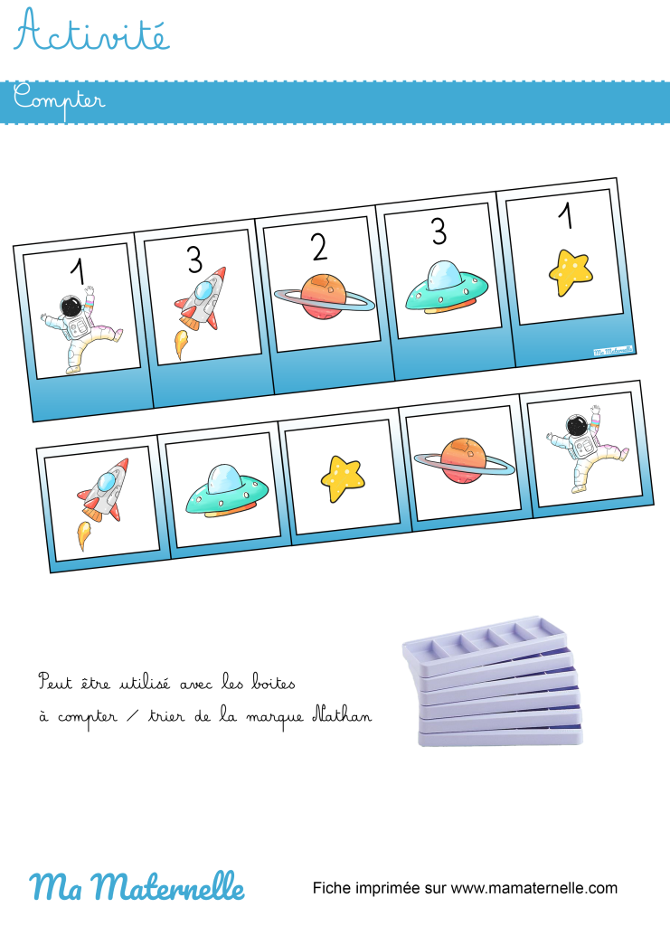 Activités - Activité : compter