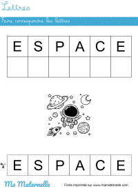 Petite section - Lettres : faire correspondre les lettres