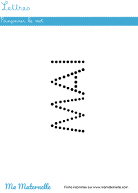 Grande section - Graphisme : continuer les graphismes