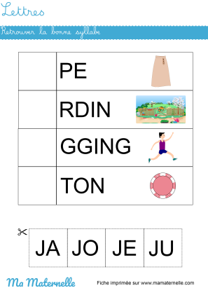 presentation grande section