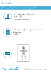 Petite section - Mathématiques : créer un algorithme avec des gommettes