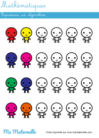 Grande section - Discrimination visuelle : faire correspondre les formes