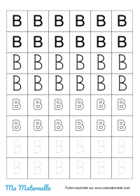 Grande section - Lettres : colorier les lettres des mots