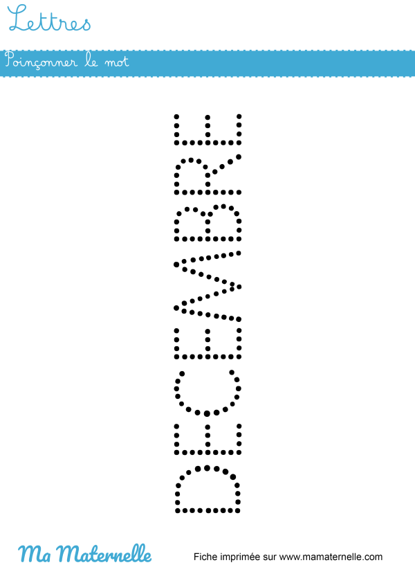 Lettres Poin onner Le Mot Ma Maternelle lettres-poin-onner-le-mot-ma-maternelle