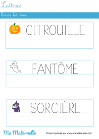 Moyenne section - Lettres : le chemin du R