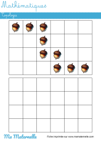 Grande section - Mathématiques : les nombres version noël