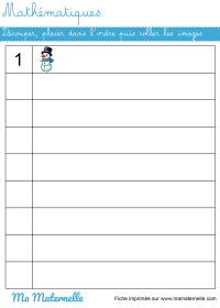 Grande section - Discrimination visuelle : relier aux ombres