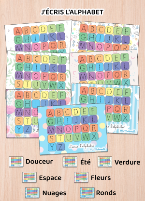 J'écris l'alphabet