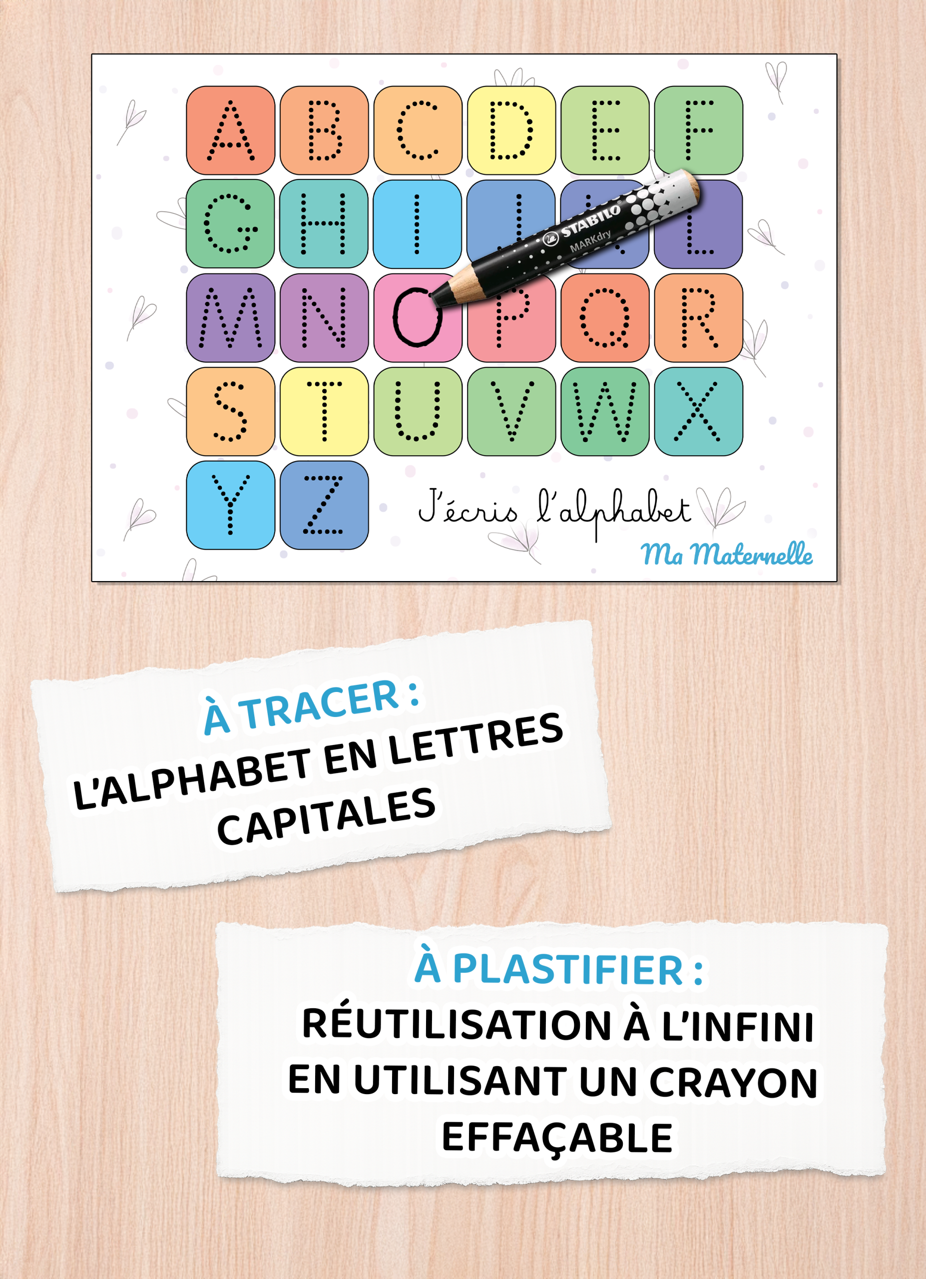 J'écris l'alphabet