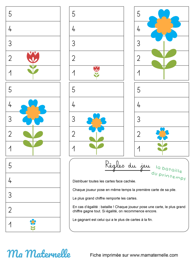 Activités - Jeu : la bataille du printemps