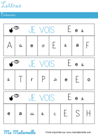 Grande section - Mathématiques : le chemin des formes
