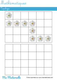 Grande section - Mathématiques : placer en fonction du nombre
